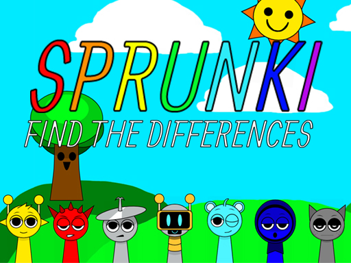 Sprunki Find The Differences gameplay preview